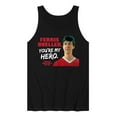 thumbnail image 1 of Ferris Bueller's Day Off - Ferris My Hero - Men's Jersey Tank Top, 1 of 5