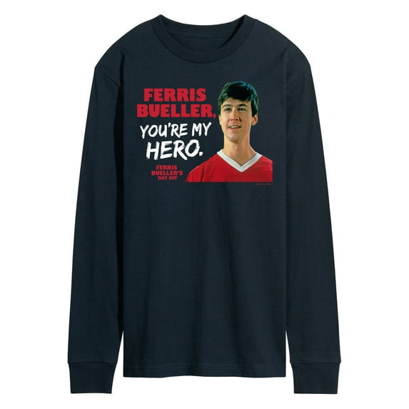 Ferris Bueller's Day Off - Ferris My Hero - Men's Long Sleeve T-Shirt