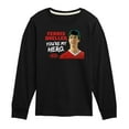 thumbnail image 1 of Ferris Bueller's Day Off - Ferris My Hero - Toddler And Youth Long Sleeve Graphic T-Shirt, 1 of 5