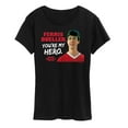 thumbnail image 1 of Ferris Bueller's Day Off - Ferris My Hero - Women's Short Sleeve Graphic T-Shirt, 1 of 5