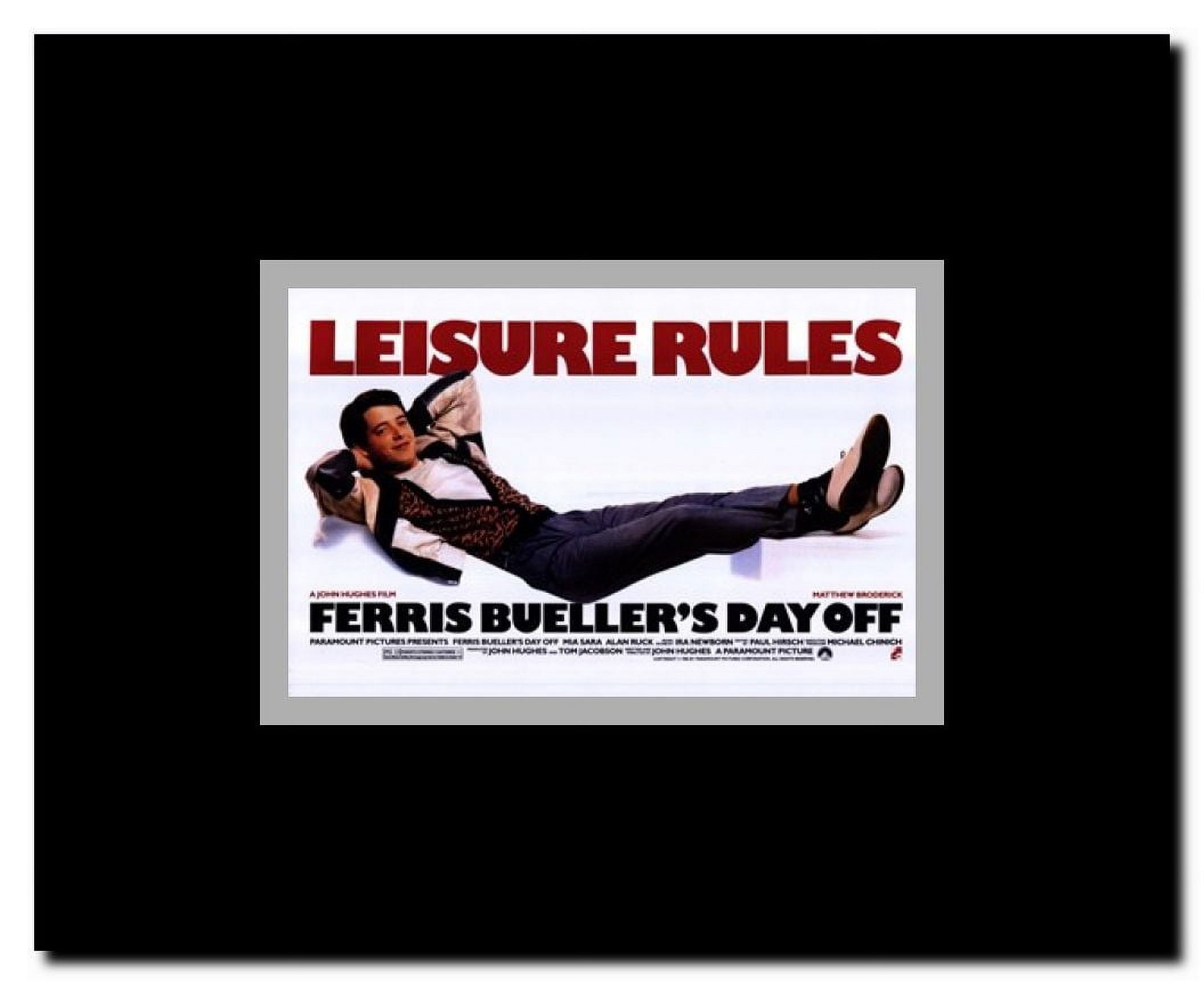 Ferris Bueller's Day Off Framed Movie Poster