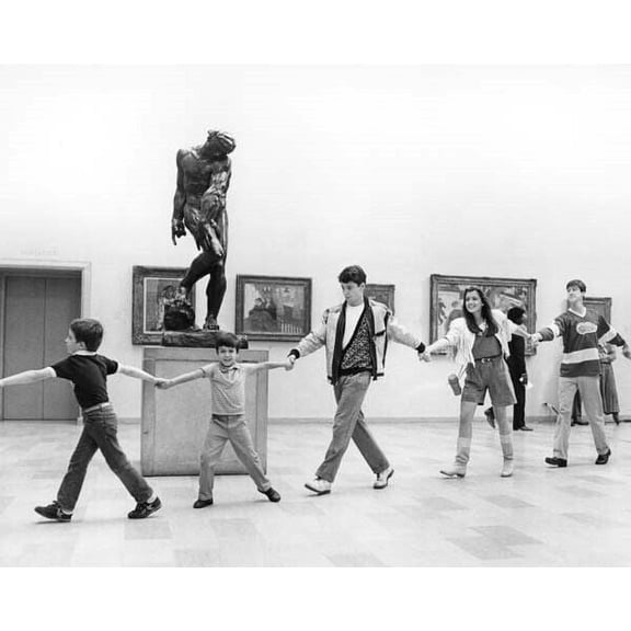 Ferris Bueller's Day Off Matthew Broderick Mia Sara Alan Ruck museum 11x17 poster