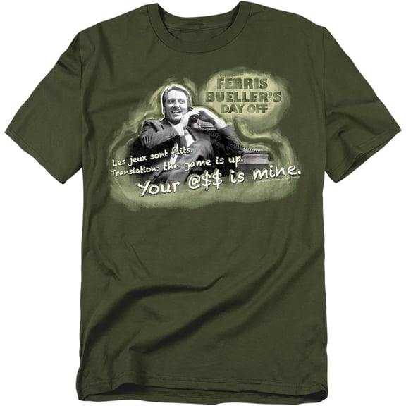 Ferris Bueller T-Shirt Mr. Rooney Unisex Graphic Tee For Men & Women