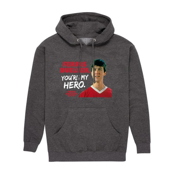 Ferris Bueller's Day Off - Movie Quotes - Men's Pullover Hooded Fleece Sweatshirt