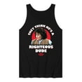 thumbnail image 1 of Ferris Bueller's Day Off - Righteous Dude - Men's Jersey Tank Top, 1 of 5