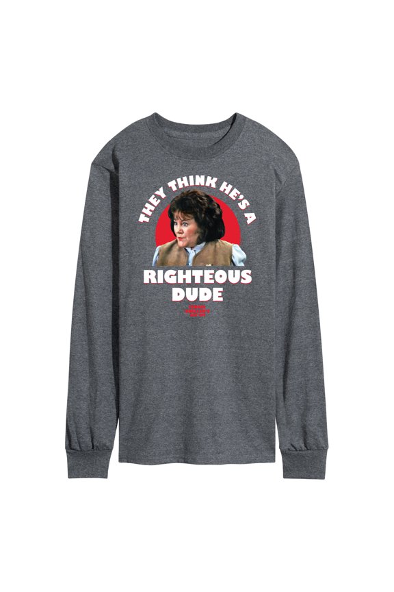 - Righteous Dude - Men's Long Sleeve T-Shirt