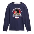 thumbnail image 1 of Ferris Bueller's Day Off - Righteous Dude - Toddler And Youth Long Sleeve Graphic T-Shirt, 1 of 5