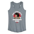 thumbnail image 1 of Ferris Bueller's Day Off - Righteous Dude - Women's Racerback Tank Top, 1 of 5