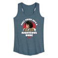 thumbnail image 1 of Ferris Bueller's Day Off - Righteous Dude - Women's Racerback Tank Top, 1 of 5