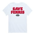 thumbnail image 1 of Ferris Bueller's Day Off - Save Ferris - Toddler And Youth Short Sleeve Graphic T-Shirt, 1 of 5