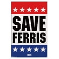 thumbnail image 1 of Ferris Bueller's Day Off - Save Ferris Wall Poster, 14.725" x 22.375", Framed, 1 of 6