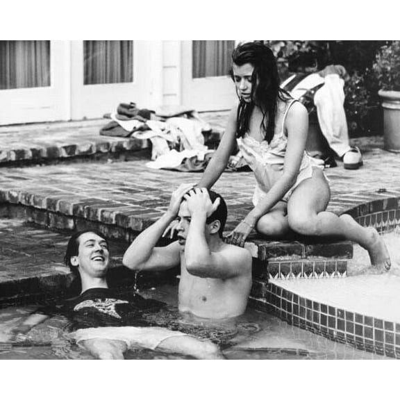 Ferris Bueller's Day off Alan Ruck Matthew broderick Mia Sara in pool 24x30 poster