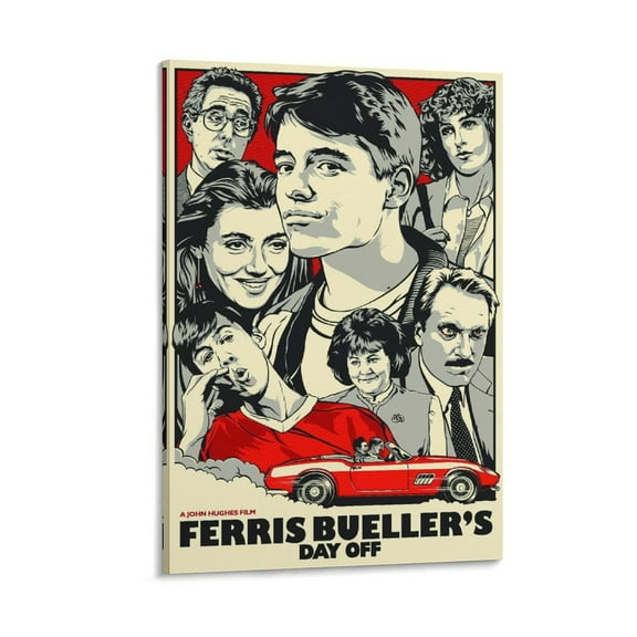 Ferris Buellers Day Off(5)Movies Poster Posters Art Print Wall Photo Paint Poster Hanging Picture Family Bedroom Decor Gift 12x18inch(30x45cm)