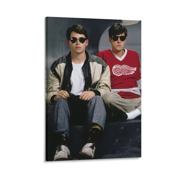 Ferris Buellers Day Off(6)Movies Poster Wall Art Poster Scroll Canvas Painting Picture Living Room Decor Home 16x24inch(40x60cm)