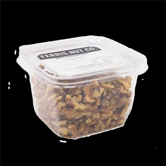 Ferris Coffee & Nuts 2203166 6 oz 6 oz Raw Walnut Halves & Piece - Pack of 12
