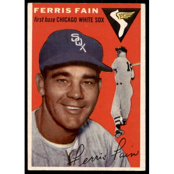 Ferris Fain Card 1954 Topps #27