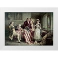 thumbnail image 1 of Ferris, Jean Leon Gerome 14x11 White Modern Wood Framed Museum Art Print Titled - Betsy Ross, 1 of 4