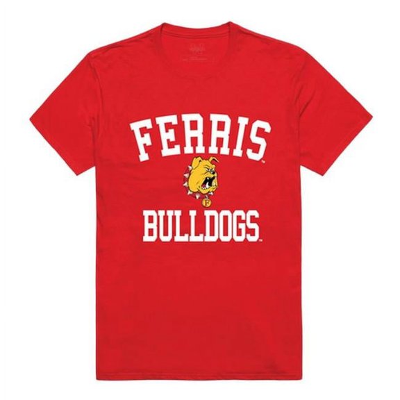 Ferris State University Arch T-Shirt, Red - Medium