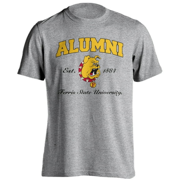 Ferris State University Bulldogs Alumni Proud Graduate Short Sleeve T-Shirt