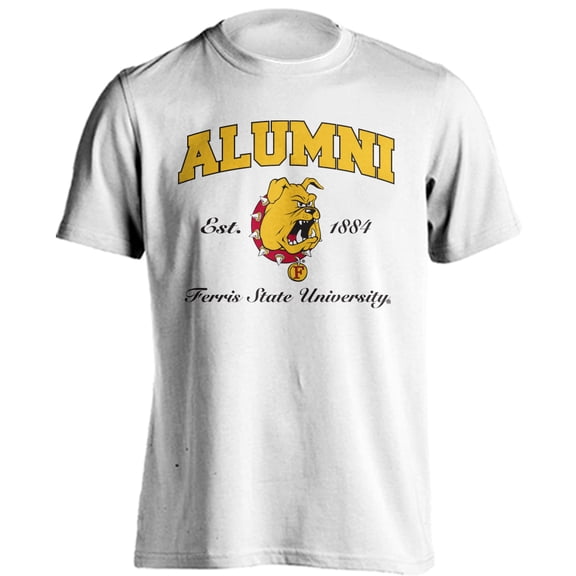 Ferris State University Bulldogs Alumni Proud Graduate Short Sleeve T-Shirt