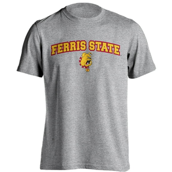 Ferris State University Bulldogs Classic Arch with Mascot Short Sleeve T-Shirt