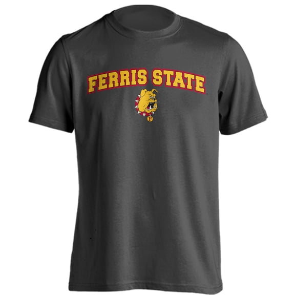 Ferris State University Bulldogs Classic Arch with Mascot Short Sleeve T-Shirt