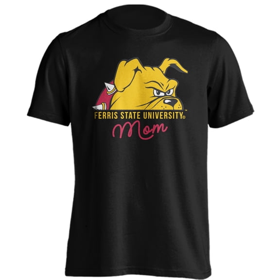 Ferris State University Bulldogs Mom Proud Parent Short Sleeve T-Shirt