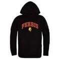 thumbnail image 1 of Ferris State University Men Campus Hoodie, Black & White - Small, 1 of 1