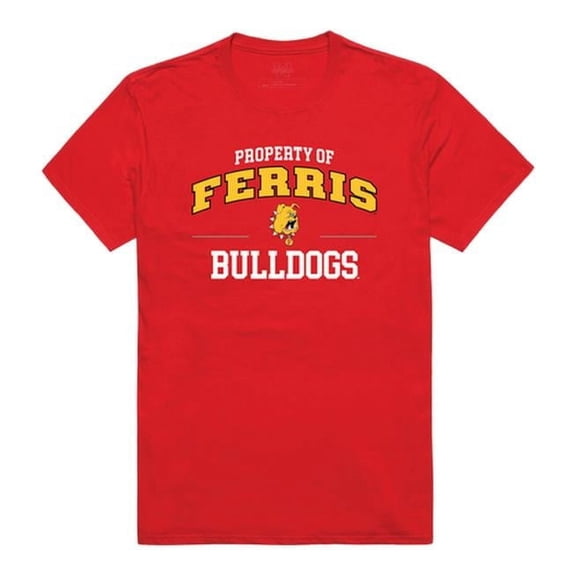 Ferris State University Property T-Shirt, Red 3 - Large