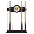 thumbnail image 1 of Ferris State University Solid Wood Cue Rack with a English Tudor Finish, 1 of 4
