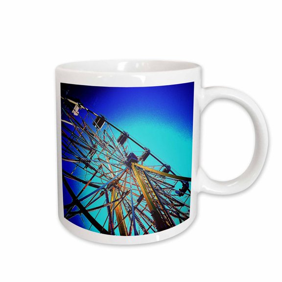 3drose, Ferris Wheel, 11oz Mug