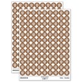 thumbnail image 1 of Ferris Wheel Amusement Park 200+ Round Stickers - Brown - Matte Finish - 0.50" Size, 1 of 3