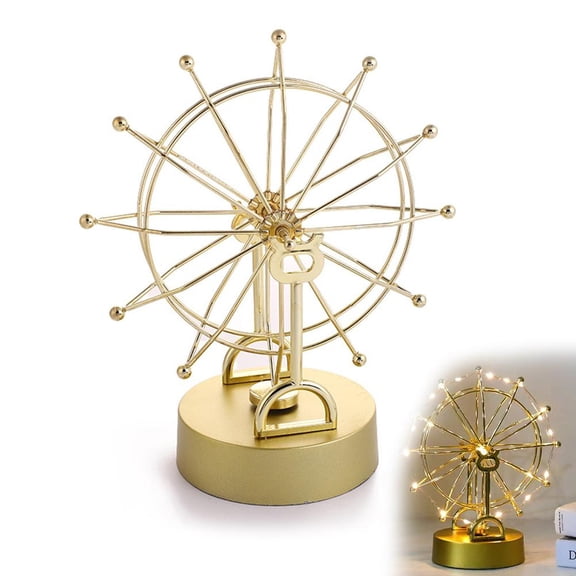 Ferris Wheel Perpetual Motion Machine Ornament Led Office Light Decor Decoration Decor Desktop Gift Kinet