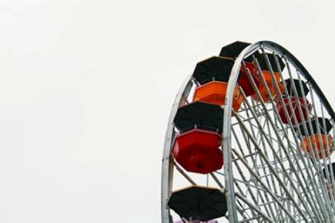 Ferris Wheel on the Pier Canvas Art - Linda Woods (20 x 28)