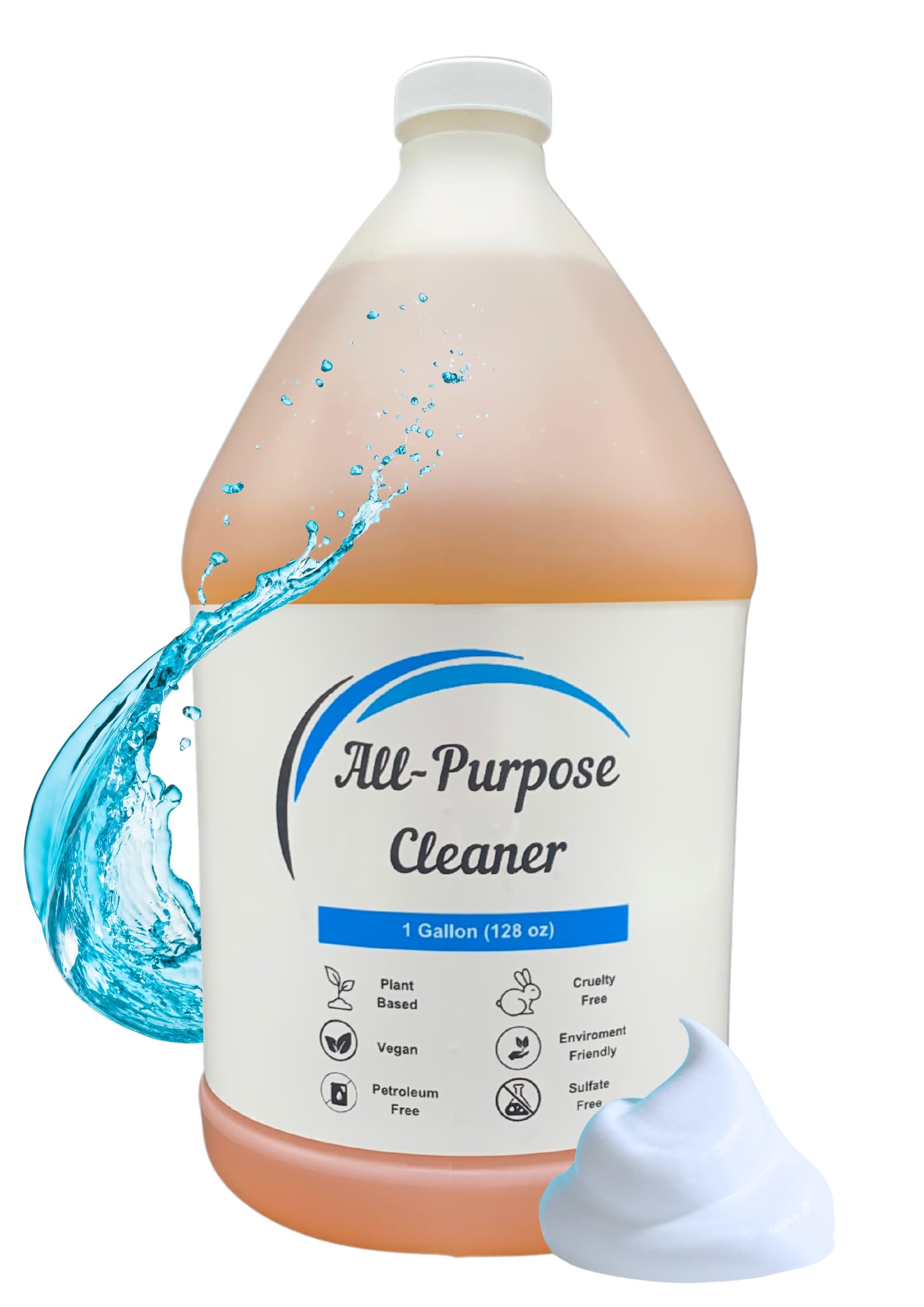Ferrnsol EcoFriendly Multipurpose Cleaner, Castile Soap Liquid Unscented EcoFriendly All