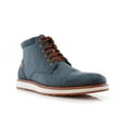 thumbnail image 1 of Ferro Aldo Birt MFA506027 Blue Color Men's Lace-up Mid Top and Classic Detailing With Dual Colors Design High Top Boots for Everyday Wear, 1 of 4