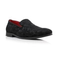 thumbnail image 1 of Ferro Aldo Clyde MFA19672 Minimalist Plain Toe Wholecut Penny Loafers, in Dahila Black, Men's Size 9.5, 1 of 8