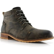 Ferro Aldo Colin MFA806033 Grey Color Mens Stylish Mid Top Boots For Work or Casual Wear