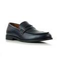 thumbnail image 1 of Ferro Aldo Douglas MFA19700 Moc-Toe Penny Loafers for Men, in Deep Blue, Men's Size 7, 1 of 8