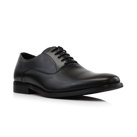 Ferro Aldo George MFA19690 Mens Formal Classic Lace Up Tuxedo Oxford Dress Shoes, in Black, Men's Size 9
