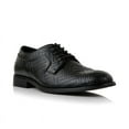 thumbnail image 1 of Ferro Aldo Jaxon MFA19691 Men's Plain-Toe Derby Casual Dress Shoes, in Embossed Black, Men's Size 9.5, 1 of 8