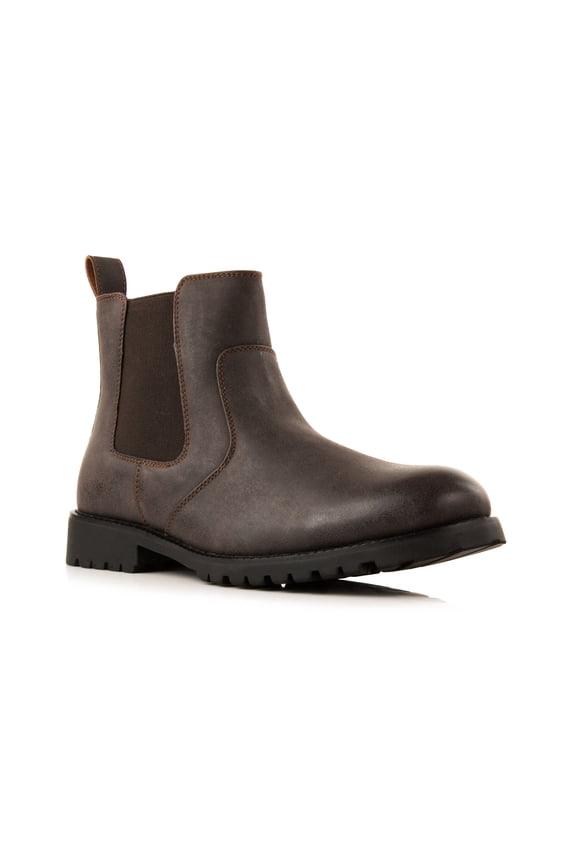 Jayden MFA506020 Heavy Duty Riding Chelsea Boots, in Dark Mocha, Men's Size 9.5