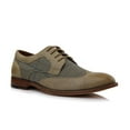 thumbnail image 1 of Ferro Aldo Julian MFA19266A Mens Wingtip Two Tone Oxford Plaid Spectator Dress Shoes, in Khaki Plaid, Men's Size 12, 1 of 8