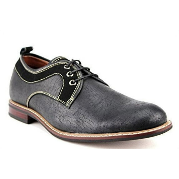 Ferro Aldo Men's 19257D Crinkle Cut Derby Oxfords Dress Shoes