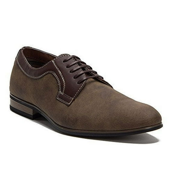 Ferro Aldo Men's 19380DL Perforated Leather Lined Derby Oxfords Shoes