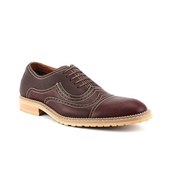 Ferro Aldo Men's 19382LE Brogue Casual Dress Lace Up Oxford Shoes