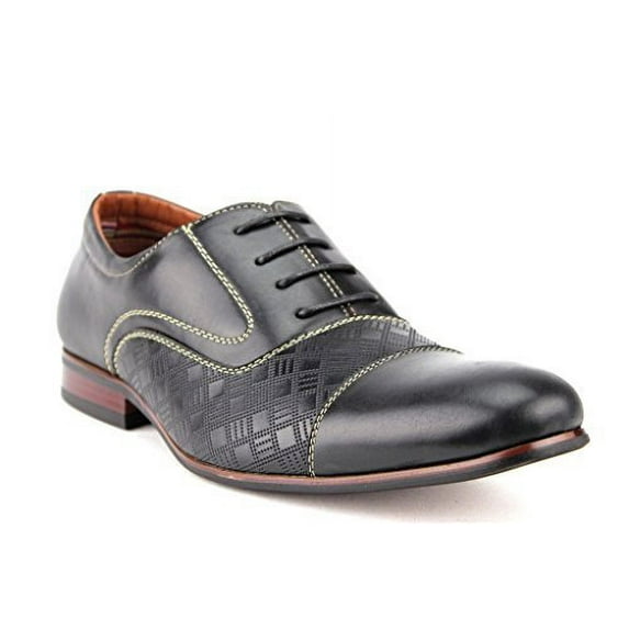Ferro Aldo Men's 19507L Cap Toe Pattern Oxfords Dress Shoes