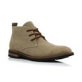thumbnail image 1 of Ferro Aldo Pablo MFA506066 Mens Lightweight Casual Mid-Top Desert Chukka Boots, in Camel Wool, Men's Size 6.5, 1 of 8