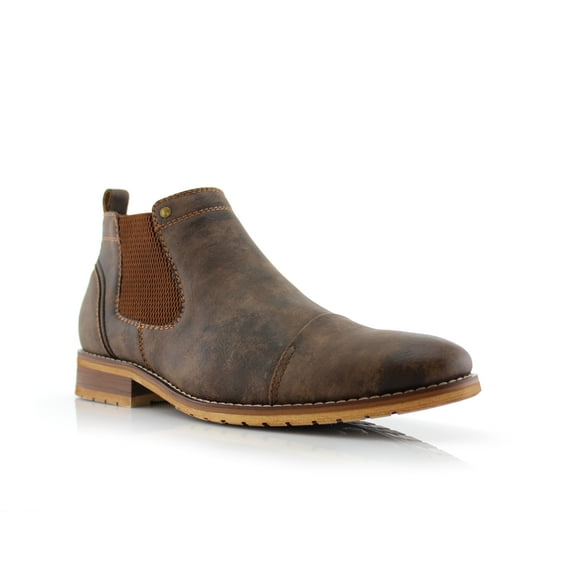 Ferro Aldo Sterling MFA606325 Brown Color Men's Slip On Casual Mid Top Shoes For Daily Wear