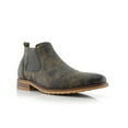 thumbnail image 1 of Ferro Aldo Sterling MFA606325 Mens Casual Chelsea Slip on Ankle Boots, in Rust Grey, Men's Size 13, 1 of 4